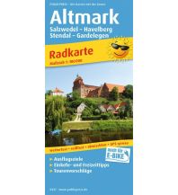 Radkarten Deutschland Altmark, Radkarte 1:100.000 KOMPASS freytag & berndt