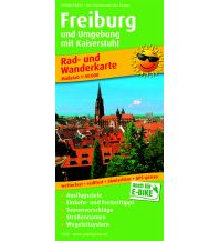 Radkarten Deutschland Freiburg und Umgebung, Rad- und Wanderkarte 1:50.000 KOMPASS freytag & berndt