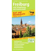 Radkarten Deutschland Freiburg und Umgebung, Rad- und Wanderkarte 1:50.000 KOMPASS freytag & berndt