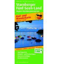 Radkarten Deutschland Rad- und Wanderkarte 0341, Starnberger Fünf-Seen-Land 1:50.000 KOMPASS freytag & berndt