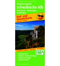 Radkarten Deutschland Biosphärengebiet Schwäbische Alb, Rad- und Wanderkarte 1:50.000 KOMPASS freytag & berndt