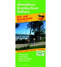 Radkarten Deutschland Altmühlsee - Brombachsee - Rothsee, Rad- und Wanderkarte 1:50.000 KOMPASS freytag & berndt