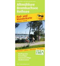 Cycling Maps Germany Altmühlsee - Brombachsee - Rothsee, Rad- und Wanderkarte 1:50.000 Freytag-Berndt und ARTARIA