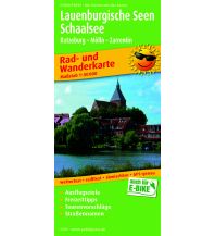 Radkarten Deutschland Lauenburgische Seen - Schaalsee, Rad- und Wanderkarte 1:50.000 KOMPASS freytag & berndt