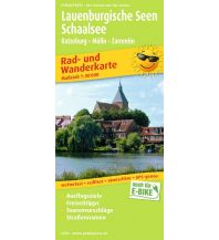 Radkarten Deutschland Lauenburgische Seen - Schaalsee, Rad- und Wanderkarte 1:50.000 KOMPASS freytag & berndt