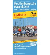 Radkarten Deutschland Mecklenburgische Ostseeküste, Radkarte 1:100.000 KOMPASS freytag & berndt