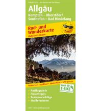 f&b Wanderkarten Rad- und Wanderkarte 0391, Allgäu 1:50.000 Freytag-Berndt und ARTARIA