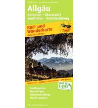 Hiking Maps Germany Rad- und Wanderkarte 0391, Allgäu 1:50.000 Freytag-Berndt und ARTARIA
