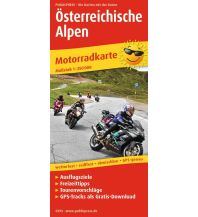 Motorcycle Maps Austria Österreichische Alpen, Motorradkarte 1:250.000 Freytag-Berndt und ARTARIA