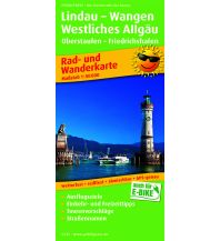 Radkarten Österreich Lindau - Wangen - Westliches Allgäu, Rad- und Wanderkarte 1:50.000 KOMPASS freytag & berndt