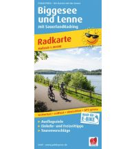 Radkarten Deutschland Biggesee und Lenne, Radkarte 1:50.000 KOMPASS freytag & berndt