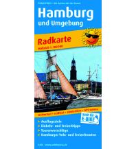 Radkarten Deutschland Radkarte 0458, Hamburg und Umgebung 1:100.000 KOMPASS freytag & berndt