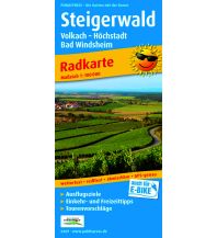 Cycling Maps Germany Steigerwald, Radkarte 1:100.000 Freytag-Berndt und ARTARIA