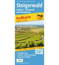 Radkarten Deutschland Steigerwald, Radkarte 1:100.000 KOMPASS freytag & berndt