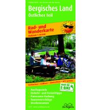 Radkarten Deutschland Bergisches Land - Östlicher Teil, Rad- und Wanderkarte 1:50.000 KOMPASS freytag & berndt