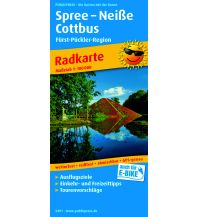 Cycling Maps Germany Spree - Neiße - Cottbus, Radkarte 1:100.000 Freytag-Berndt und ARTARIA