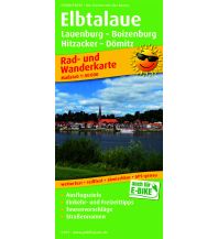 Wanderkarten Deutschland Elbtalaue, Rad- und Wanderkarte 1:50.000 KOMPASS freytag & berndt