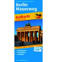 Cycling Maps Germany Berlin Mauerweg, Radkarte 1:60.000 Freytag-Berndt und ARTARIA
