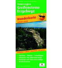 Wanderkarten Deutschland Ferienregion Greifensteine - Erzgebirge, Wanderkarte 1:25.000 KOMPASS freytag & berndt