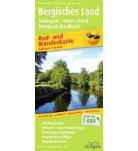Cycling Maps Germany Bergisches Land - Solingen, Rad- und Wanderkarte 1:50.000 Freytag-Berndt und ARTARIA