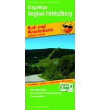Radkarten Deutschland Erzgebirge - Region Fichtelberg, Rad- und Wanderkarte 1:50.000 KOMPASS freytag & berndt