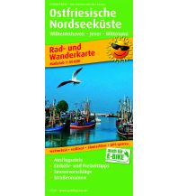 Wanderkarten Deutschland Rad- und Wanderkarte 0529, Ostfriesische Nordseeküste 1:50.000 KOMPASS freytag & berndt