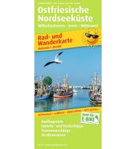 Wanderkarten Deutschland Rad- und Wanderkarte 0529, Ostfriesische Nordseeküste 1:50.000 KOMPASS freytag & berndt