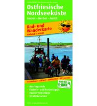 Radkarten Deutschland Rad- und Wanderkarte 0530, Ostfriesische Nordseeküste 1:50.000 KOMPASS freytag & berndt