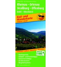 Radkarten Frankreich Rheinau - Ortenau - Straßburg - Offenburg, Rad- und Wanderkarte 1:50.000 KOMPASS freytag & berndt