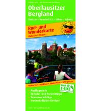 Wanderkarten Deutschland Oberlausitzer Bergland, Rad- und Wanderkarte 1:50.000 KOMPASS freytag & berndt