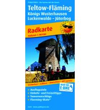 Cycling Maps Germany Teltow - Fläming, Radkarte 1:100.000 Freytag-Berndt und ARTARIA