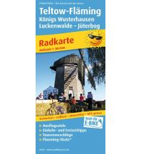 Radkarten Deutschland Teltow - Fläming, Radkarte 1:100.000 KOMPASS freytag & berndt