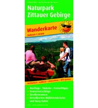 Wanderkarten Deutschland Naturpark Zittauer Gebirge, Wanderkarte 1:25.000 KOMPASS freytag & berndt
