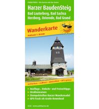 Wanderkarten Harz Harzer BaudenSteig, Wanderkarte 1:30.000 KOMPASS freytag & berndt