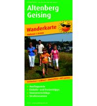 Wanderkarten Deutschland Altenberg - Geising, Wanderkarte 1:25.000 KOMPASS freytag & berndt