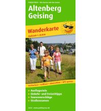 Wanderkarten Deutschland Altenberg - Geising, Wanderkarte 1:25.000 KOMPASS freytag & berndt