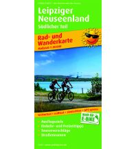 Radkarten Deutschland Leipziger Neuseenland - Südlicher Teil, Rad- und Wanderkarte 1:50.000 KOMPASS freytag & berndt