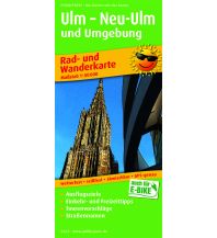 Wanderkarten Deutschland Ulm - Neu-Ulm und Umgebung, Rad- und Wanderkarte 1:50.000 KOMPASS freytag & berndt