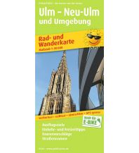 Wanderkarten Deutschland Ulm - Neu-Ulm und Umgebung, Rad- und Wanderkarte 1:50.000 KOMPASS freytag & berndt
