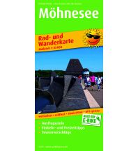 Radkarten Deutschland Möhnesee, Rad- und Wanderkarte 1:25.000 KOMPASS freytag & berndt