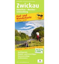 Cycling Maps Germany Zwickau, Rad- und Wanderkarte 1:50.000 Freytag-Berndt und ARTARIA