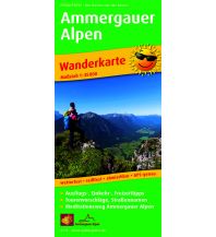 Wanderkarten Bayern Ammergauer Alpen, Wanderkarte 1:35.000 KOMPASS freytag & berndt