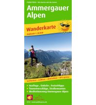 Hiking Maps Bavaria Ammergauer Alpen, Wanderkarte 1:35.000 Freytag-Berndt und ARTARIA