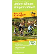 Wanderkarten Deutschland Landkreis Tübingen - Naturpark Schönbuch, Rad- und Wanderkarte 1:50.000 KOMPASS freytag & berndt