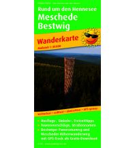 Wanderkarten Deutschland Rund um den Hennesee - Meschede - Bestwig, Wanderkarte 1:30.000 KOMPASS freytag & berndt
