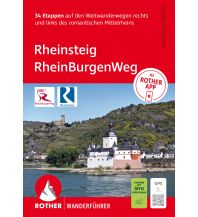 Weitwandern Rother Wanderführer Rheinsteig & RheinBurgenWeg Bergverlag Rother