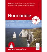 Wanderführer Rother Wanderführer Normandie Bergverlag Rother