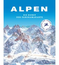 Outdoor Bildbände Alpen. Die Kunst der Panoramakarte Prestel-Verlag