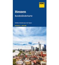 Straßenkarten ADAC BundesländerKarte Deutschland Blatt 7 Hessen 1:300 000 ADAC Verlag