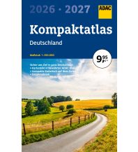 Reise- und Straßenatlanten ADAC Kompaktatlas 2026/2027 Deutschland 1:250.000 ADAC Verlag
